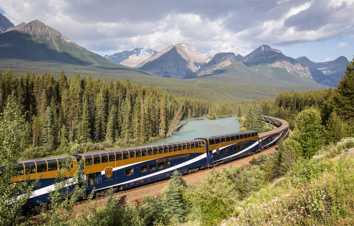 trans canada train trips